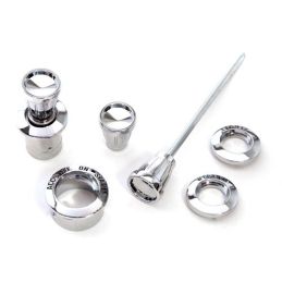 Zestaw chromików i gałek deski rozdzielczej 64-66