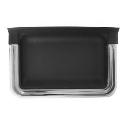 Jeu de poignées de panneaux de portes/ cuvettes standard, noir 69-70