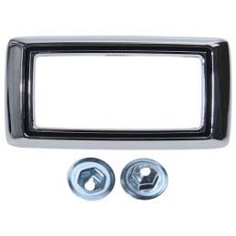 Chrome frame for side marker lamps 69