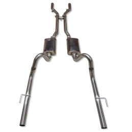 Système d'échappement Magnaflow 2,5", acier inoxydable 64-70