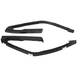 Rubber seals of the triangular window pair 64-66