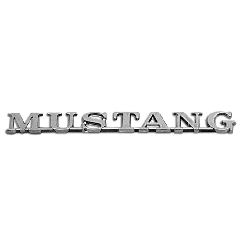 Emblema guardabarros - MUSTANG 65-66