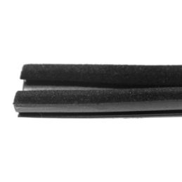 Rubber-felt door window glass guides, pair 67-68