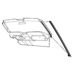 Cabrio A-pillar gasket, pair 64-68