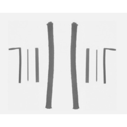 Kurbelwellen-Dichtungssatz 67-70 390 427 428