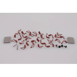 Juego de clips, pasadores con arandelas y tornillos para paneles de puerta 65-66