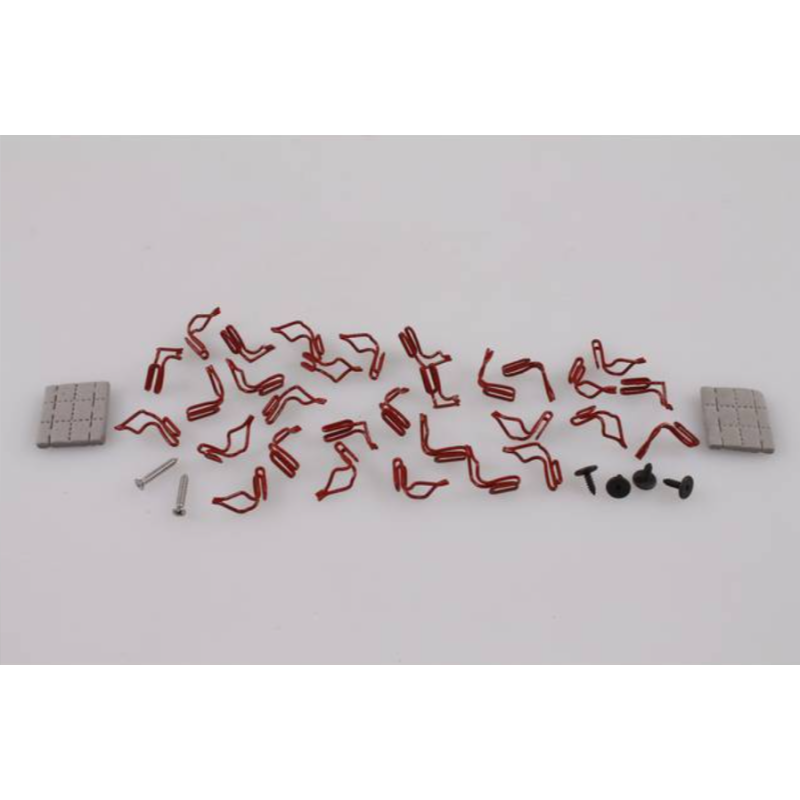 Satz von Clips, Stiften mit Unterlegscheiben und Schrauben für Türpaneele 65-66