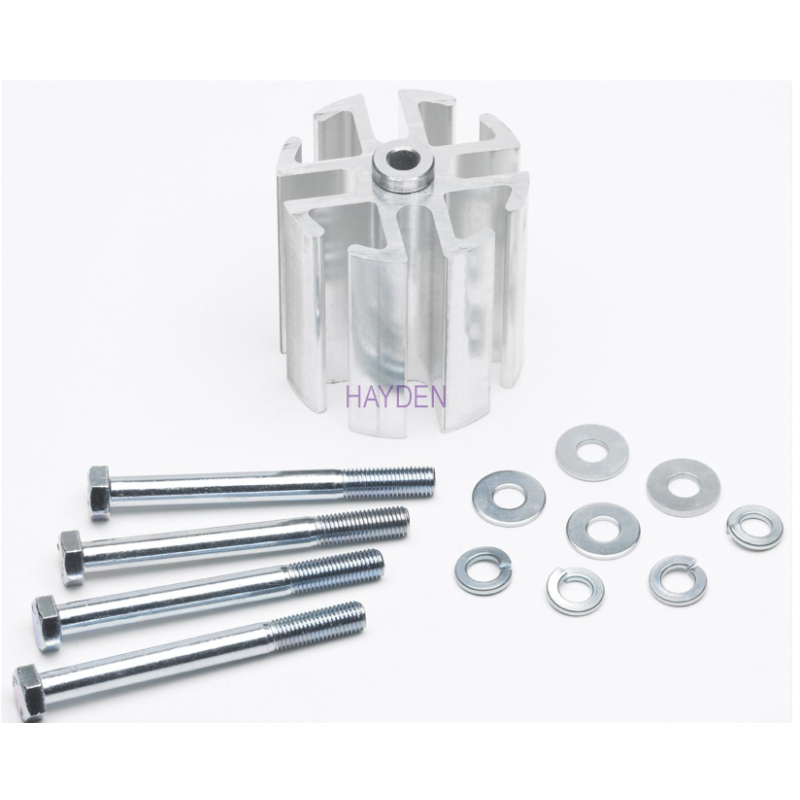 Espaciador de ventilador de aluminio 64-73