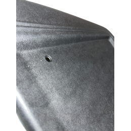 Deluxe rear seat panels, black 67