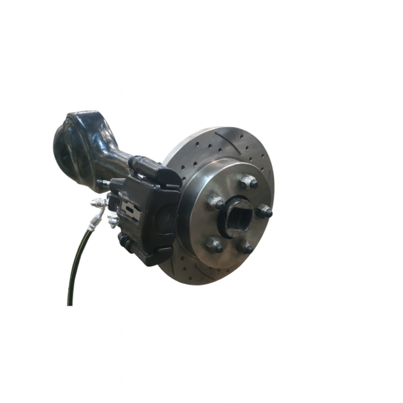 Rear Disc Brake Conversion Kit, Black SN95 65-73