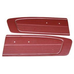1966 Ford Mustang Türverkleidungen Standard Rot / PS-6-B 10-70805-957
