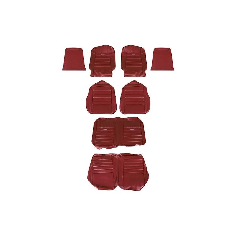 Set complet tapițerie - Sierra Grain, Roșu, Deluxe, Convertible 66