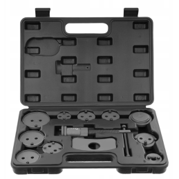 Juego universal de 12 piezas para el prensado de pistones de freno.