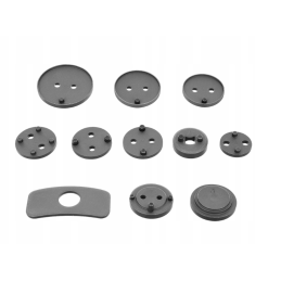 Ensemble pour le retrait des pistons de frein, universel 12 pièces.
