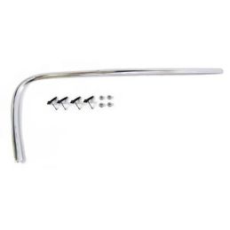 Bandă îngustă cromată pentru grătar, stânga 67-68