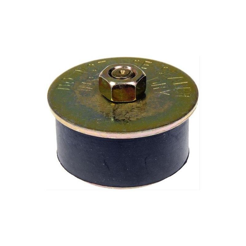 1964 - 1973 Ford Mustang Froststopfen Expansionsstopfen Gummi 1,625" schwarz / Dorman 02604