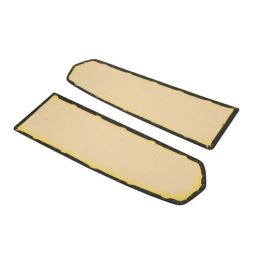 Türverkleidungen schwarz paar 68