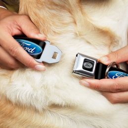 Šuns antkaklis Ford su metaliniu užsegimu | RUSTY-SHOP