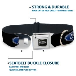 Dog collar Ford with metal clasp | RUSTY-SHOP