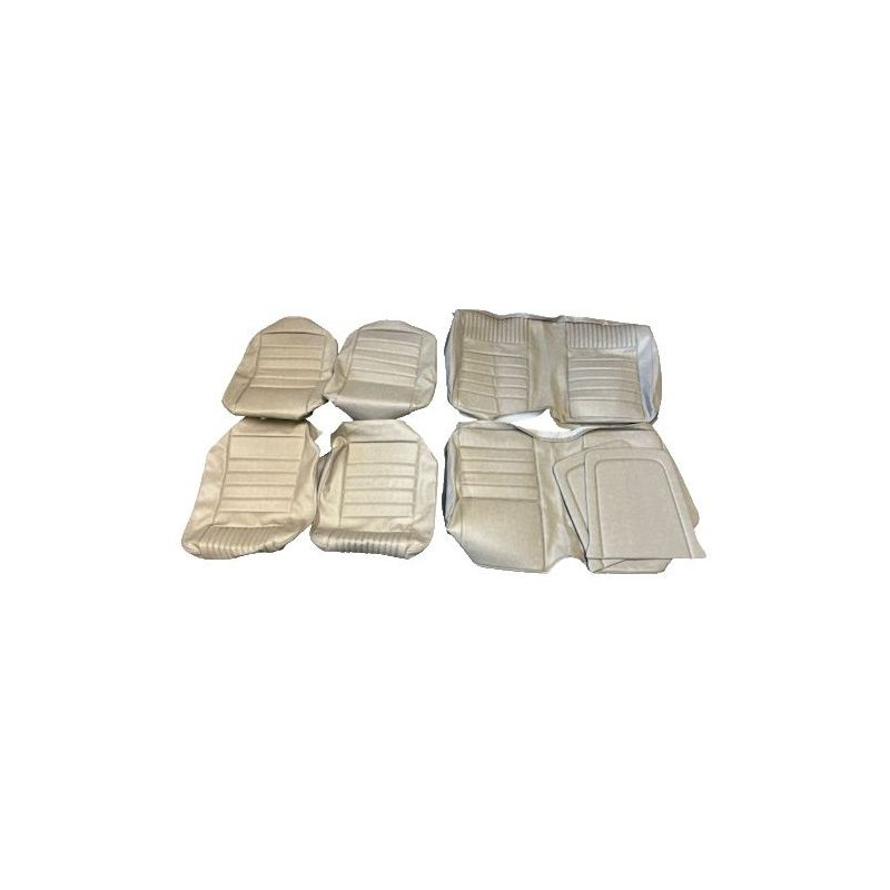 Parchment upholstery - standard - full set - Cabrio 65-66