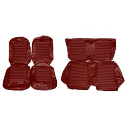 Seat covers Coupé Red complete 66