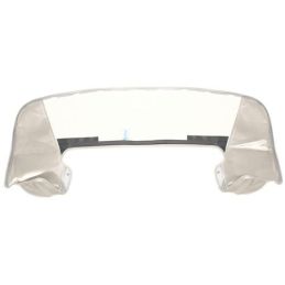 1968 Ford Mustang Convertible Persenning Abdeckung Verdeck cremeweiß / 069526L-3099