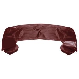 Tarpaulin cover for convertible top, maroon 68