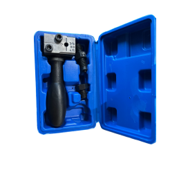 Brake hose flaring press