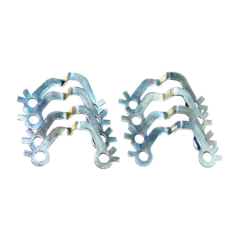 Exhaust manifold bolt locking kit, 8 pcs SmallBlock 64-68