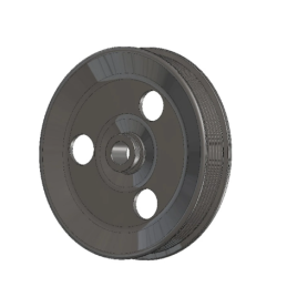 Power steering pump pulley 6-groove 5.75"