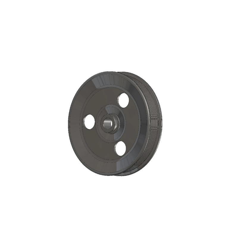 Power steering pump pulley 6-groove 5.75"