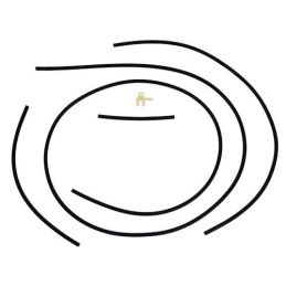 Súprava gumových hadíc ostrekovača + rozdeľovač 69-70