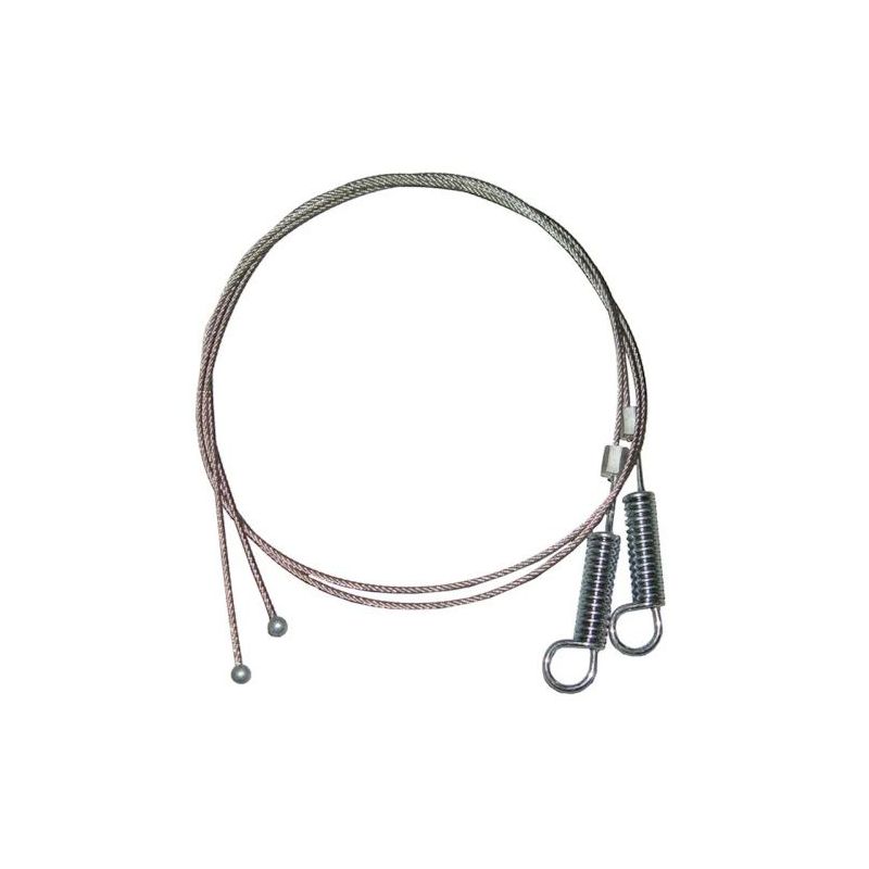 Convertible roof cover tension cables/ with spring 65-68