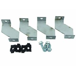 Supports de protection du ventilateur/ radiateur à 3 rainures 64-66