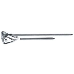 Soporte y varilla parasol cromado 67-70