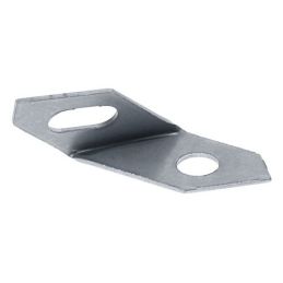 Front fender bumper mount, left 67-68