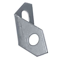 Front fender bumper mount, left 67-68