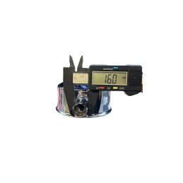 Press-in oil cap, chrome 64-73