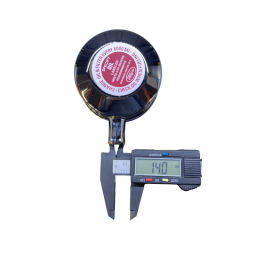 Chrome oil filler cap, FoMoCo logo 65-70