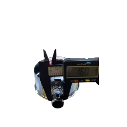 Tapón de llenado de aceite cromado, logotipo de FoMoCo 65-70