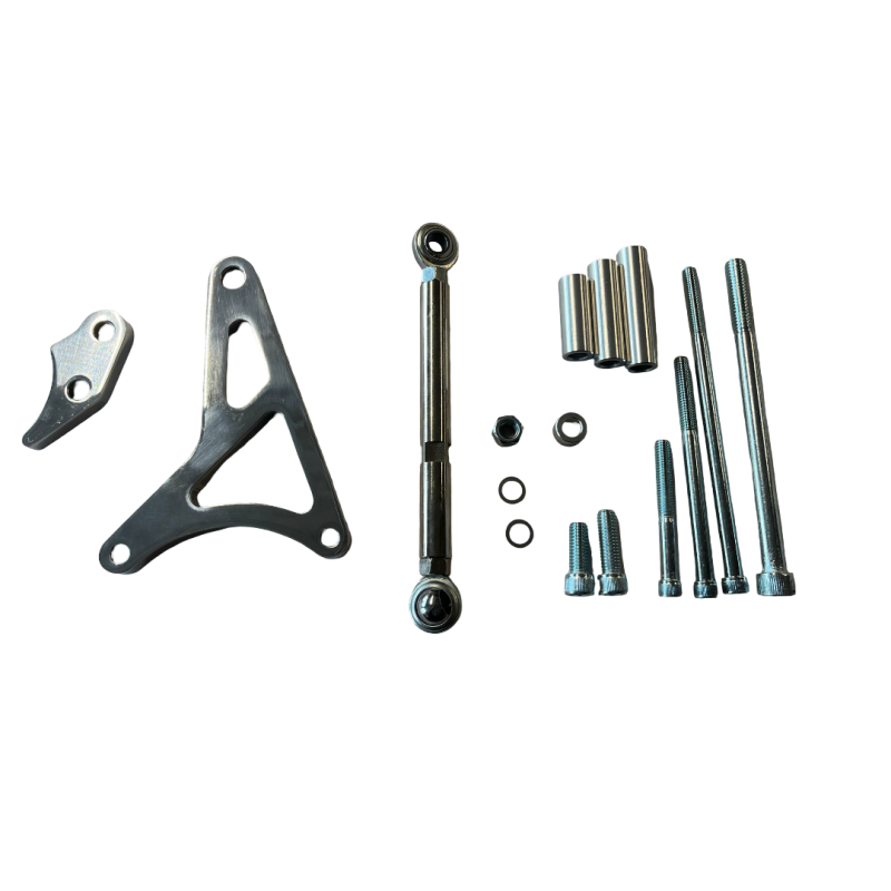 Soporte alternador - cromado 65-73