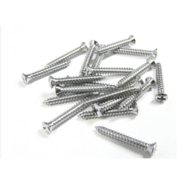 Set of screws for securing windshield and rear window trims, Fastback 65-66