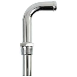 Embout de collecteur d'admission pour tuyau de chauffage/ chrome 70-71