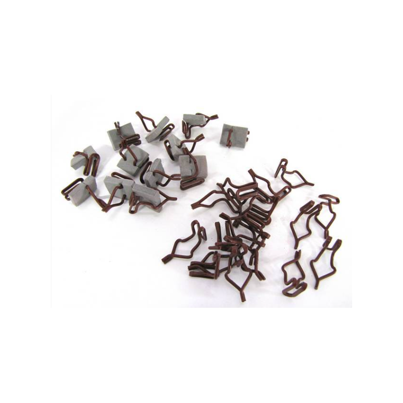 Satz von Clips, Stiften mit Unterlegscheiben und Schrauben für Türpaneele, Standard 65-66