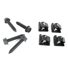Armrest mounting clips with screws, set 67-68