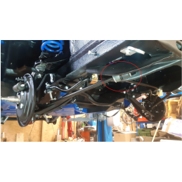 Kit de caoutchouc pour biellette de réaction avec kit de montage, OEM 64-66