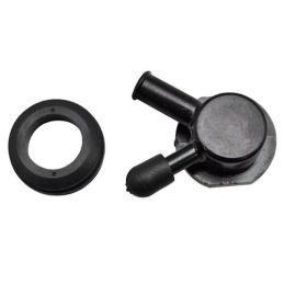 Stabdžių stiprintuvo atbulinis vožtuvas su guma, 2 prievadai 64-73