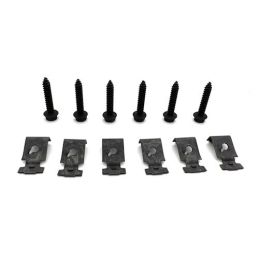 Armrest mounting clips with screws, set 69-70