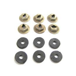 Chrome vinyl roof trim installation kit 67-68