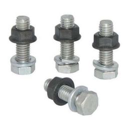 Bolts securing the strut support 65-66